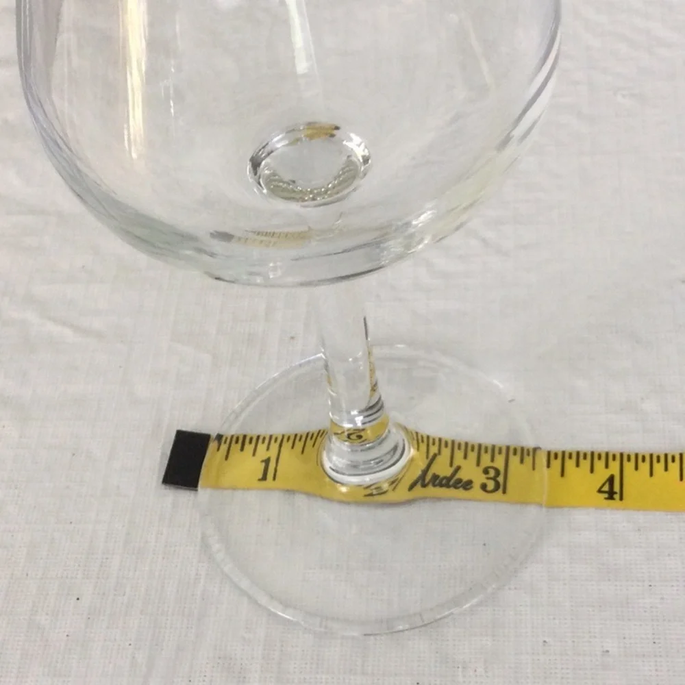 Crystal Clear Stemmed Glass Set